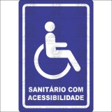 Sanitário com acessibilidade  